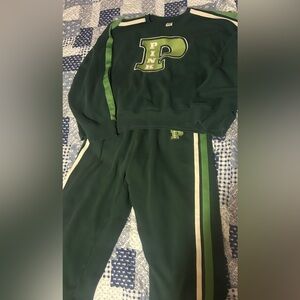 Green Tracksuit with Logo